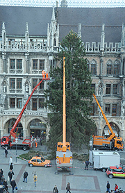 Blick auf den Marienplatz aus der Gegenrichtung (©Foto: Ingrid Grossmann)